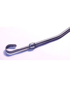 Oil Dipstick and Tube, Big Block - Plain Steel 