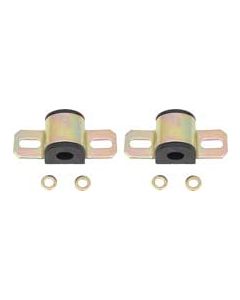 3/4" Polyurethane Sway Bar Bushing / Bracket Set (Black)