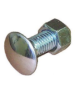 1967-72  Bumper Bolt with Nut 7/16"-14 X 1"