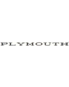 1966-71 "Plymouth" Hood / Trunk Letters