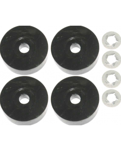 1966-70 Mopar A / B-Body Seat Mounting Pad Set, 8 Piece