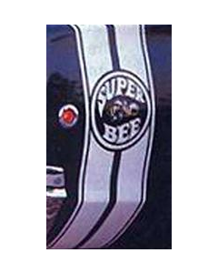 1968-70 Superbee White Circle Decal