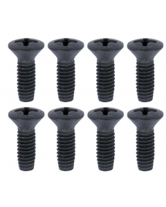 1967-68 RS Headlamp Door Screw Set ; 8 Piece