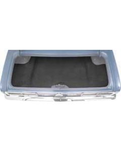 1969 F-Body Molded Trunk Carpet (Black)