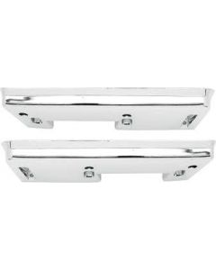 1962-67 Chrome Rear Arm Rest Bases - Pair