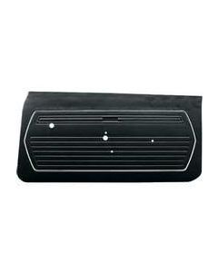 1969 Camaro Standard Front Door Panels (Black) - Pair