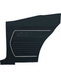 1969 Camaro Standard Rear Inner Panels (Black) - Pair