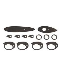 1955-57 Chevrolet 4 Dr Outer Body Hardware Gasket Set