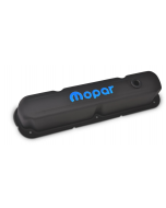 Mopar Performance Steel Valve Covers, Black, Small Block